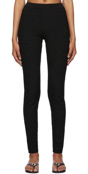 Shop Givenchy Leggings In 4G Jacquard 